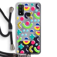 8-bit N°1: Huawei P Smart (2020) Transparant Hoesje met koord