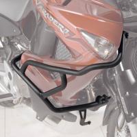 GIVI Valbeugel, Valbeugels voor de moto, TN454 Zwart gepoedercoat staal onderzijde