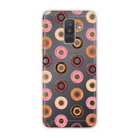 Donuts: Samsung Galaxy A6 Plus (2018) Transparant Hoesje