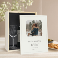 Wijnpakket met glas - Salentein Malbec (Bedrukte deksel)