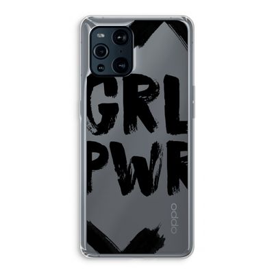 Girl Power #2: Oppo Find X3 Pro Transparant Hoesje