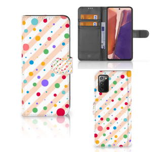 Samsung Galaxy Note 20 Telefoon Hoesje Dots