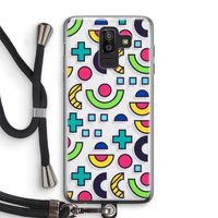 8-bit N°6: Samsung Galaxy J8 (2018) Transparant Hoesje met koord