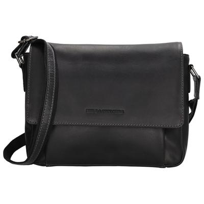 Hide & Stitches Schoudertas met Overslag Japura Zwart