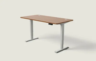 Desktronic HomePro bureau Grijs / Walnoot / 160x80 cm