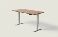 Desktronic HomePro bureau Grijs / Walnoot / 160x80 cm