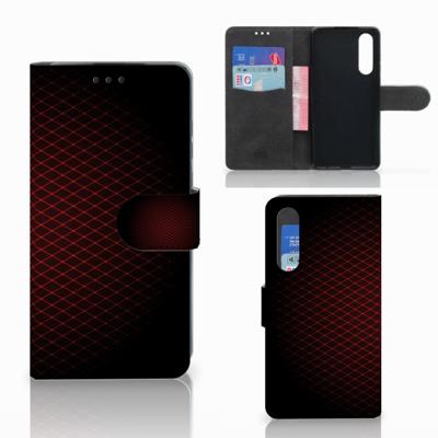 Huawei P30 | Telefoon Hoesje | Geruit Rood