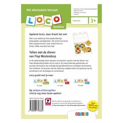 WPG Uitgevers Bambino loco fiep westendorp tellen met dieren