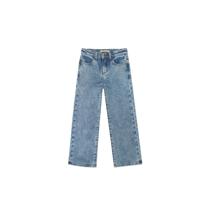 Your wishes winter jeansbroek meisjes - blauw - wide leg fit