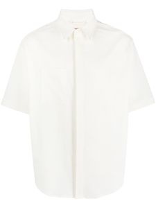 424 chemise à fini texturé - Blanc