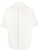 424 chemise à fini texturé - Blanc