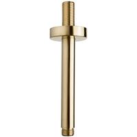 Wiesbaden Caral Plafonddouchearm 15 cm - Geborsteld Messing