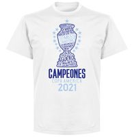 Argentinië Copa America 2021 Winners T-Shirt - thumbnail
