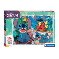 Clementoni Supercolor 23776 puzzel Legpuzzel 104 stuk(s) Stripfiguren - thumbnail