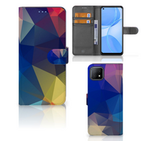 OPPO A73 5G Book Case Polygon Dark - thumbnail