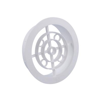 Nedco luchtrooster - rond - pvc - 100 mm