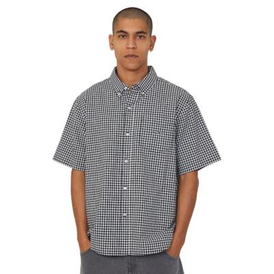 HUF 89 Micro Gingham SS Casual T-shirt Heren S
