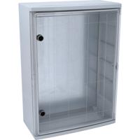 Velvalux Panoboxpro Kunststof Installatiekast 700x500x245mm - Transparant Deksel - Waterdicht IP65
