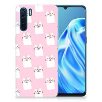 OPPO A91 | TPU Hoesje | Sleeping Cats