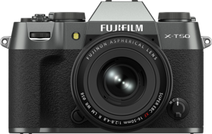 Fujifilm X -T50 + XF 16-50mm MILC 40,2 MP X-Trans CMOS 5 HR 7728 x 5152 Pixels Houtskool