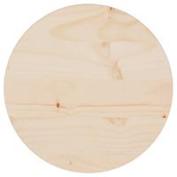 Tafelblad Ø30x2,5 cm massief grenenhout