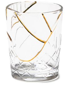 Seletti verre Kintsugi No. 1 - Blanc