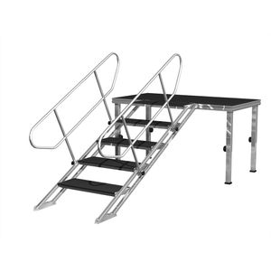 Duratruss DS ProStage Flexstair 100-180 (verstelbare podiumtrap)