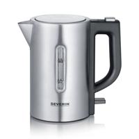 Severin wk3647 mini reiswaterkoker 0.5l 1100w rvs/zwart