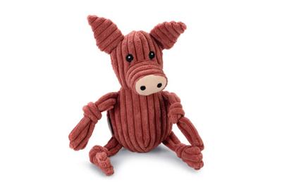 Beeztees Beeztees Hondenspeelgoed Rib Varken Piggi Roze (33cm)