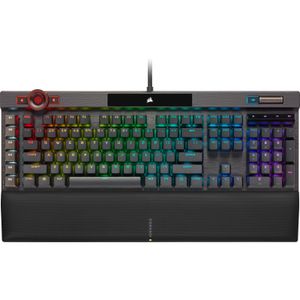 Gaming - K100 RGB Mechanical Gaming Keyboard - RGB LED - OPX Keyswitches (US Layout) - Black