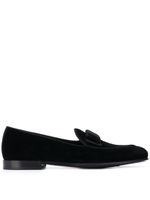 Dolce & Gabbana mocassins à détail de nœud - Noir