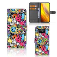Xiaomi Poco X3 | Poco X3 Pro | Wallet Case | met Pasjes | Punk Rock