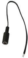 LEDstrip aansluitkabel 12V DC male 20 cm per stuk
