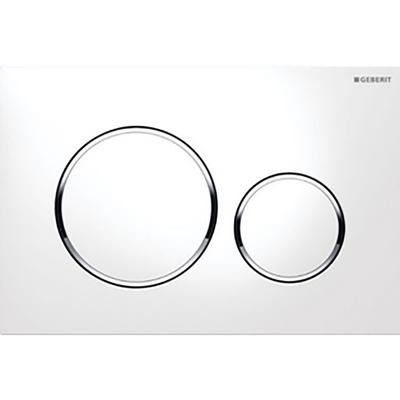 Geberit Sigma 20 Drukplaat - Wit/Glans Wit