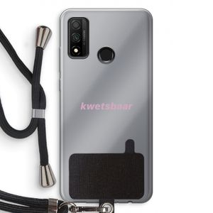 kwetsbaar: Huawei P Smart (2020) Transparant Hoesje met koord
