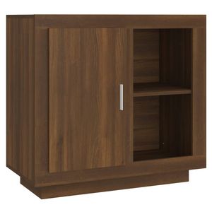 vidaXL Dressoir 80x40x75 cm bruin eikenkleur