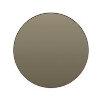 Light & Living Ronde Spiegel 'Espejo' 96cm, smoke glas