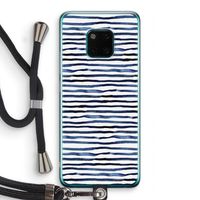 Verrassende lijnen: Huawei Mate 20 Pro Transparant Hoesje met koord