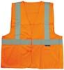 Korntex KX141 Hi-Vis Safety Vest With 3 Reflective Stripes Bremen - Signal Orange - XXL