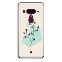 Love your petals: HTC U12+ Transparant Hoesje