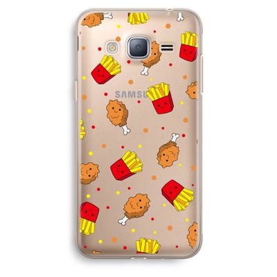 Chicken 'n Fries: Samsung Galaxy J3 (2016) Transparant Hoesje