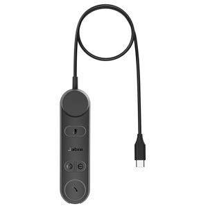 Jabra 5099-299-2259 hoofdtelefoon/headset Bedraad Hoofdband Kantoor/callcenter USB Type-C Zwart