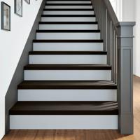 VidaXL Traptreden 2 st 100x30x2 cm massief eikenhout donkerbruin VidaXL Traptreden 2 st 100x30x2 cm massief eikenhout donkerbruin