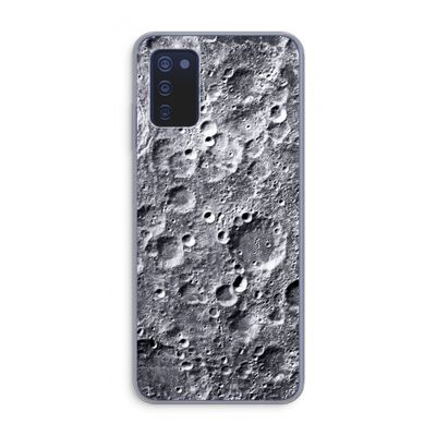 Maanlandschap: Samsung Galaxy A03s Transparant Hoesje