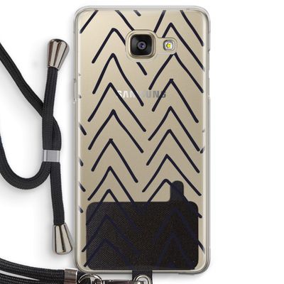 Marrakech Arrows: Samsung Galaxy A5 (2016) Transparant Hoesje met koord