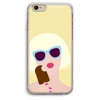 Ice cream: iPhone 6 Plus / 6S Plus Transparant Hoesje