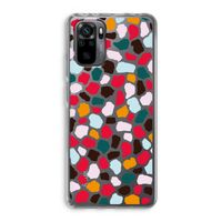 Colored Giraffe: Xiaomi Redmi Note 10 Pro Transparant Hoesje