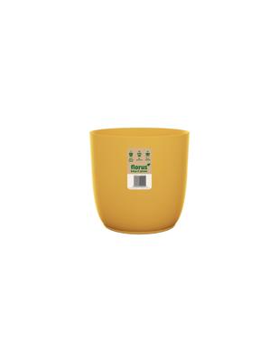 Pot flow d18 cm mosterd - Florus