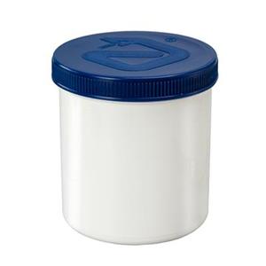 Spruyt Hillen Zalfflacon wit/blauw met dop 250ml