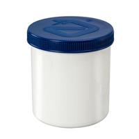 Spruyt Hillen Zalfflacon wit/blauw met dop 250ml